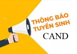 Thông báo về tuyển sinh Công an nhân dân năm 2023