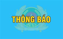 Thông báo về việc tổ chức đấu giá biển số xe ô tô (Phiên thứ nhất)