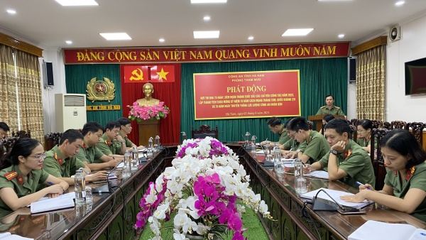 Phòng Tham mưu phát động đợt thi đua cao điểm 75 ngày, đêm hoàn thành các chỉ tiêu công tác năm 2023