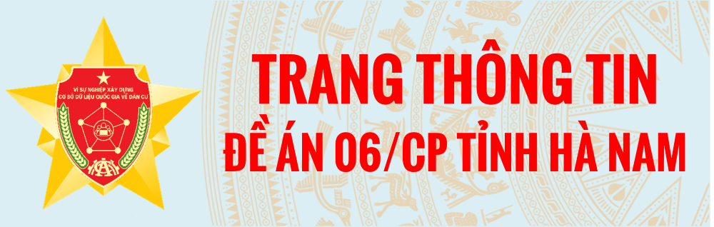 Trang thông tin Đề án 06/CP tỉnh Hà Nam