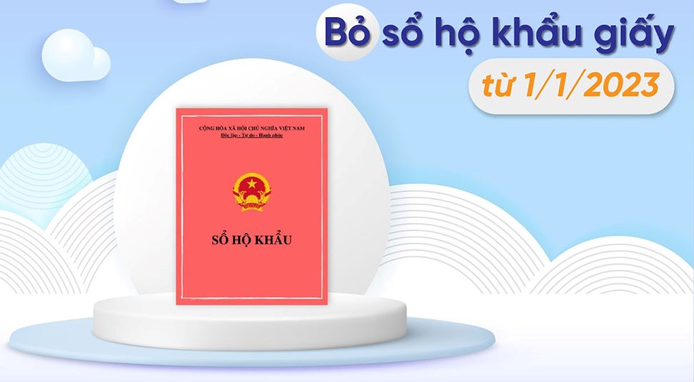 06 điều người dân cần làm khi bỏ sổ hộ khẩu giấy