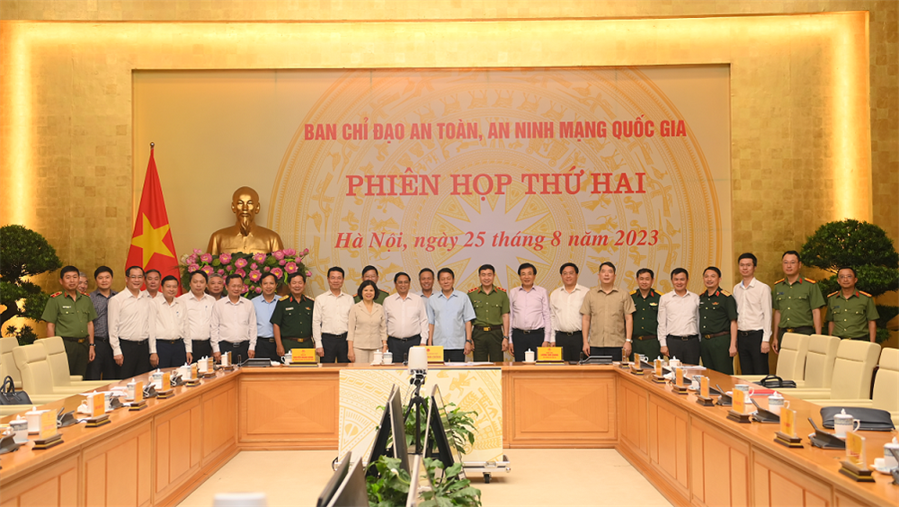 Ban Chỉ đạo An toàn, an ninh mạng quốc gia họp Phiên thứ hai