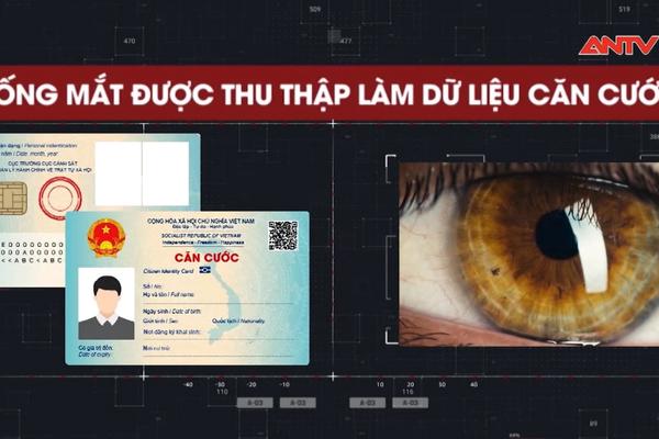 Thu thập mống mắt vào cơ sở dữ liệu căn cước