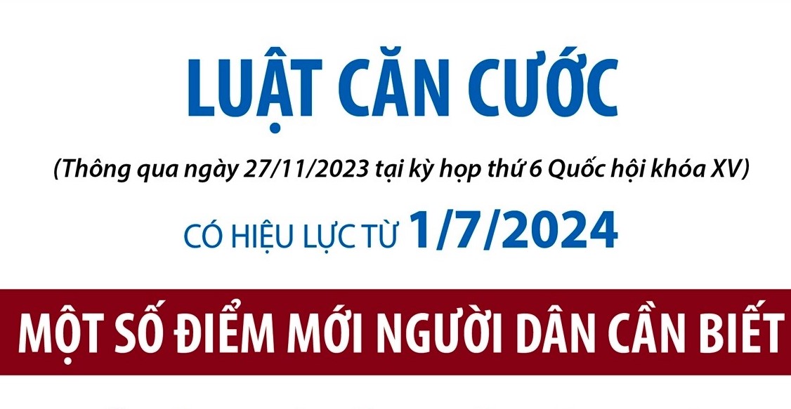 Một số điểm mới của Luật Căn cước